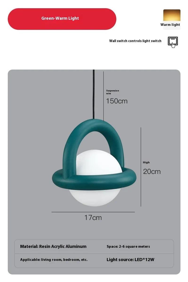 Danish designer hanging line lamp with adjustable cord and matte finish in bedside setting