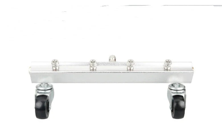 Powerful car undercarriage cleaning brush with extension rods for thorough and convenient car detailing