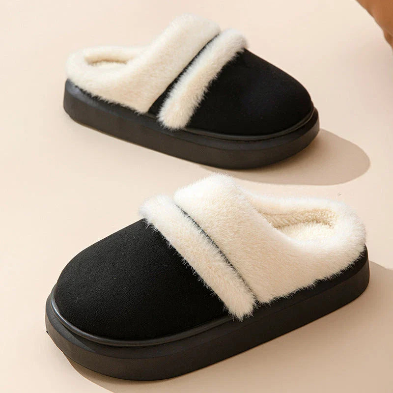 Cozy cotton slippers with plush interior, non-slip soles, and charming cartoon designs for ultimate indoor comfort and relaxation