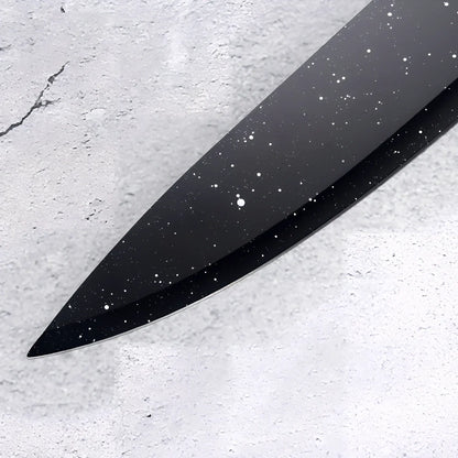 17-piece stainless steel kitchen knife set with Maifanshi coating and 20cm blades