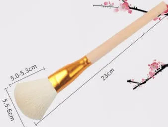 Wool brush painting pen with soft head for ceramic tracing and painting