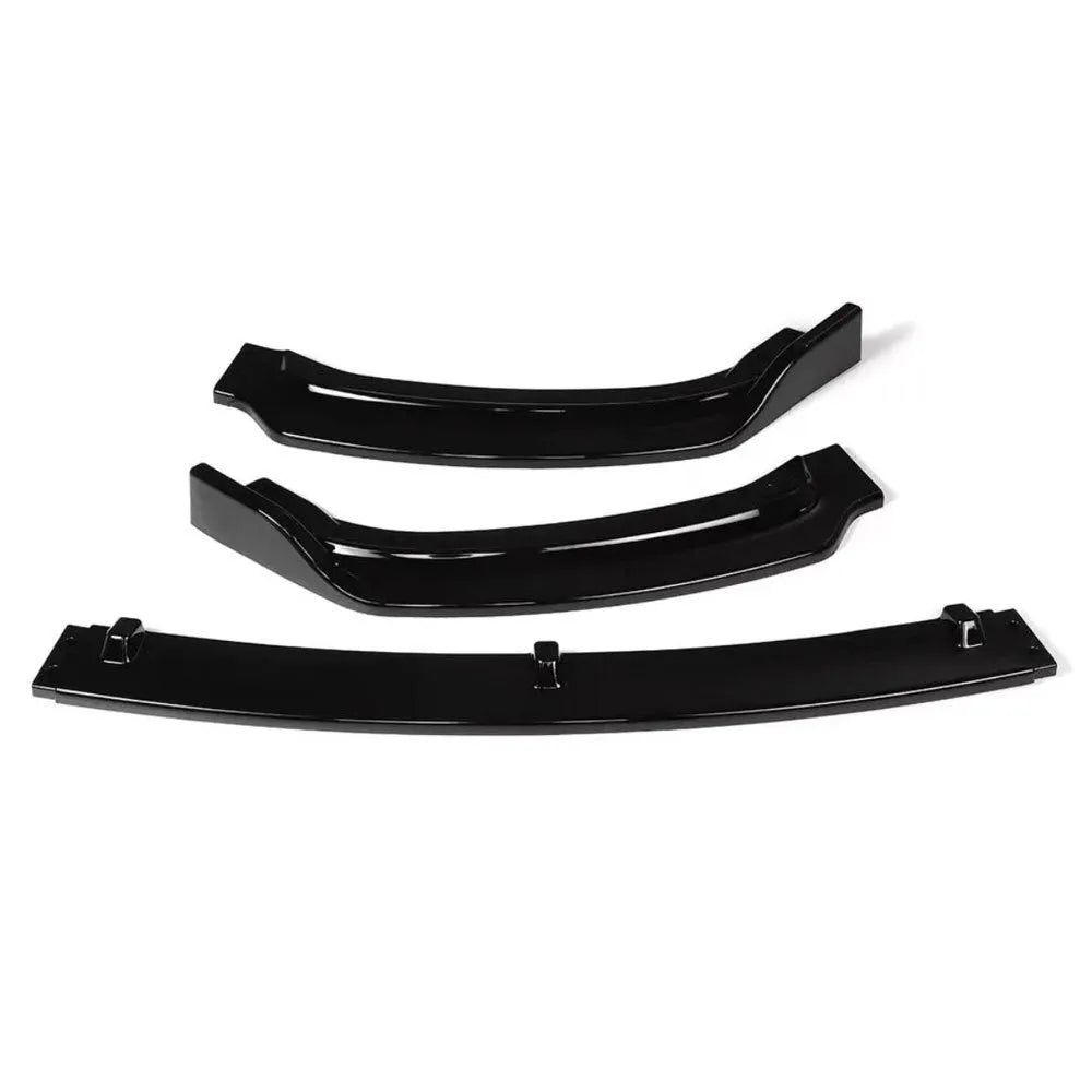Bright black PP polypropylene front bumper lip for BMW 3 Series F30 F35 models