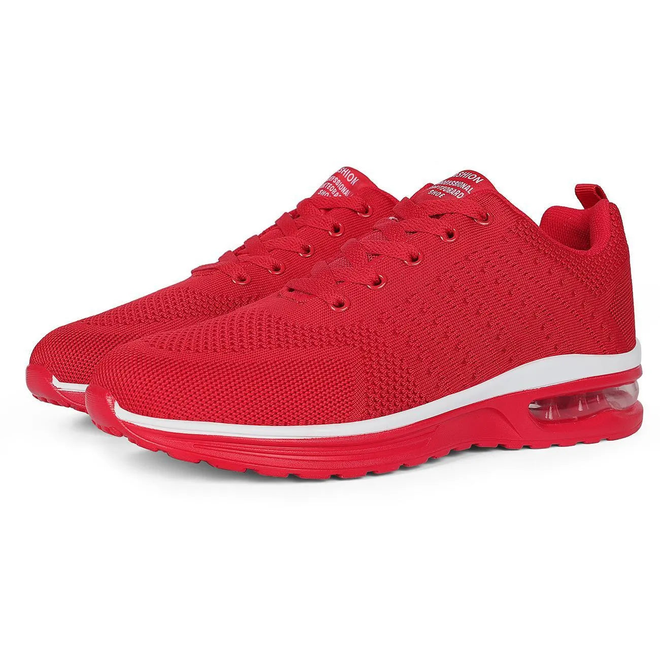 Casual Flyknit running shoes with mesh uppers and PU sole in various colours