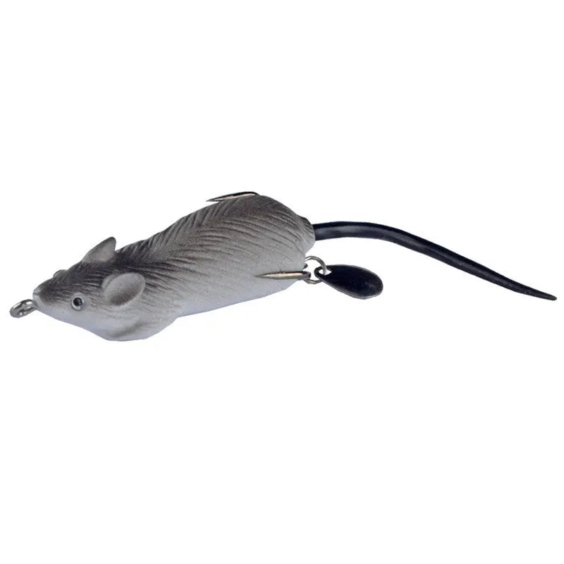 ABS bionic fake bait lure for Luya fishing, shown in green, grey, and pink colour options.