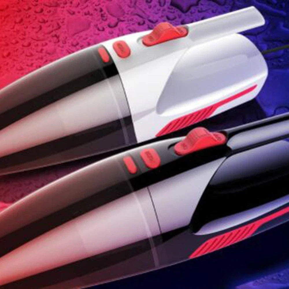 Powerful handheld vacuum cleaner with attachments for easy car cleaning and maintenance