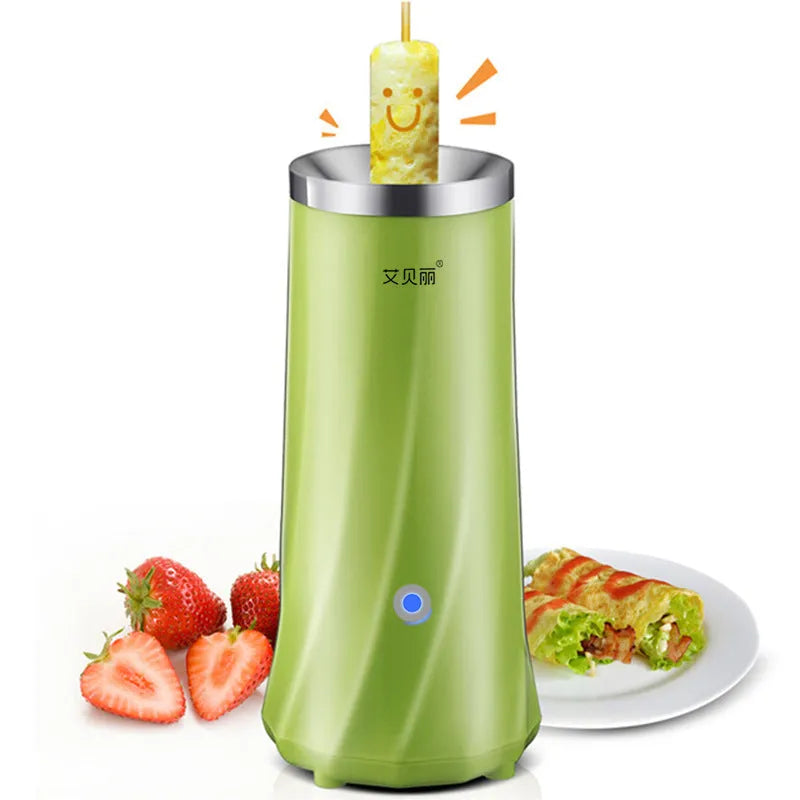 Beige white automatic mini breakfast machine with compact CH-style design