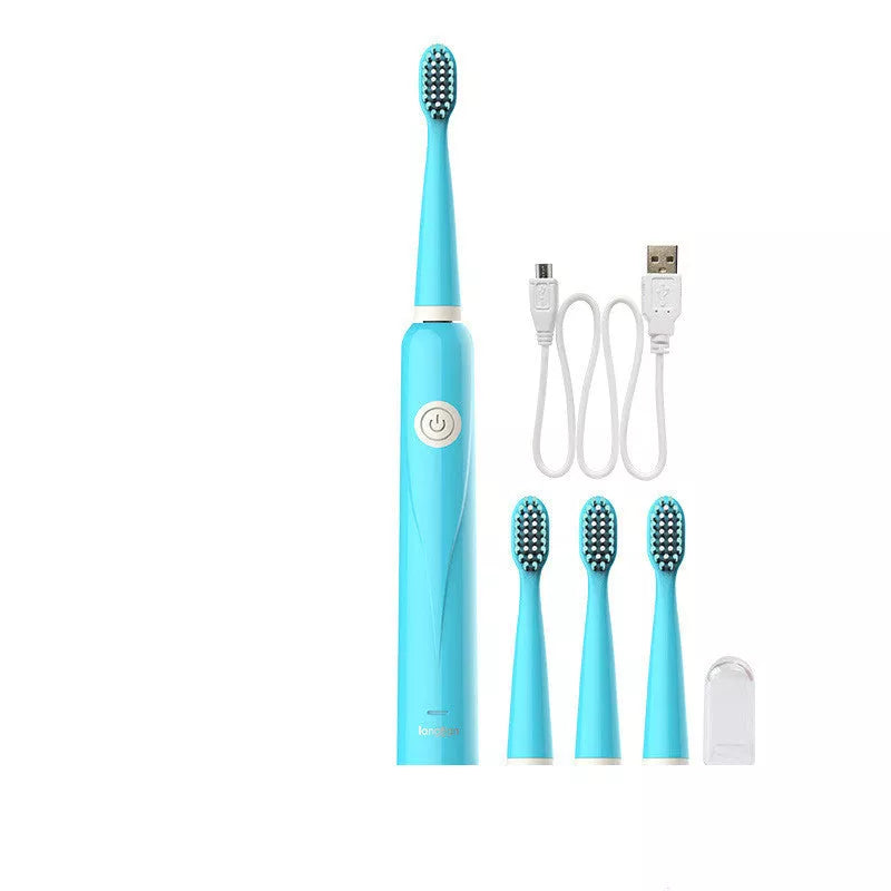 USB charging sonic electric toothbrush in multiple colors with five cleaning modes