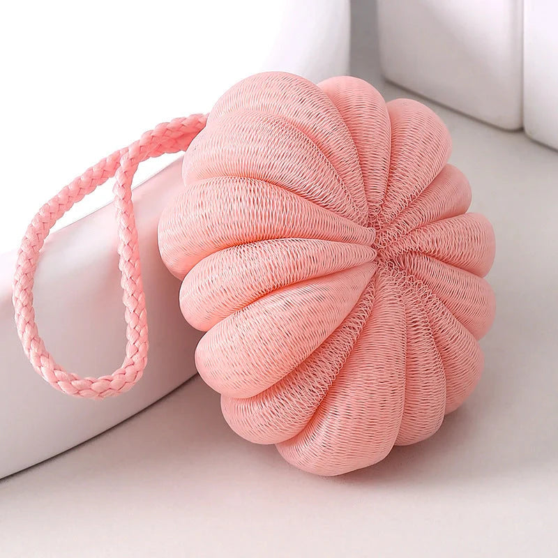 Japanese-Style Bath Flower Ball in multiple colors for a luxurious bath experience