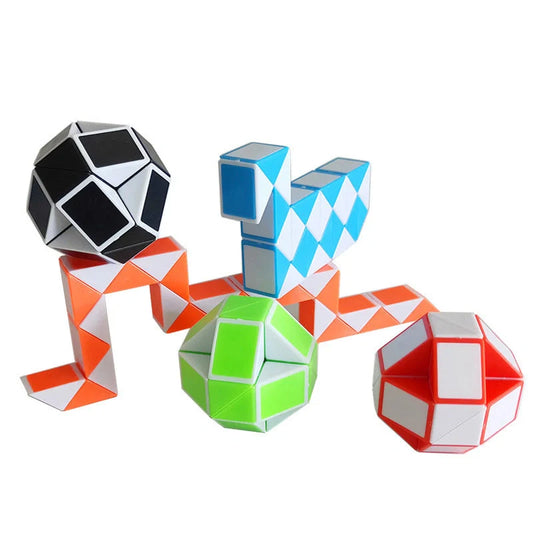 Children's Educational Toys Rubik's Cube Intelligence Variety Magic Ruler in multiple colors
