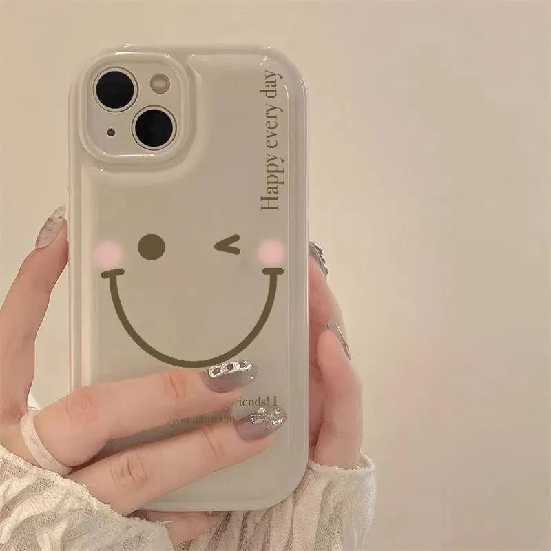 Mint green and clear TPU iPhone case with optional metal chain on an iPhone