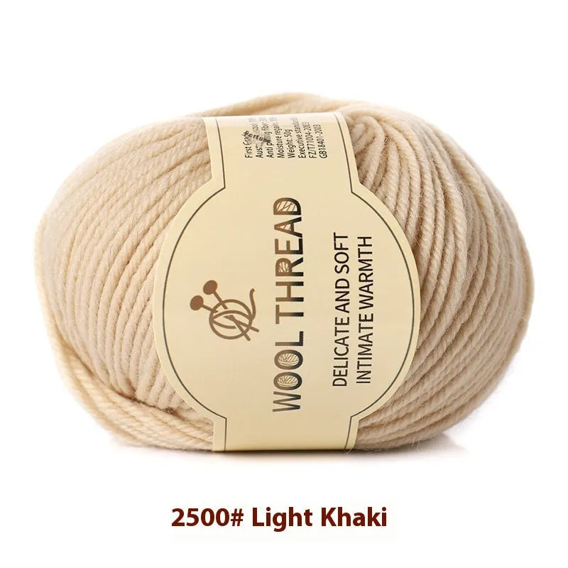 Hand-woven scarf sweater thread roll in domestic wool yarn for baby knitting projects with 10-needle compatibility