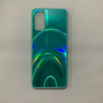 Marble-pattern shockproof silicone phone case for Samsung Galaxy models shown in multiple colours.