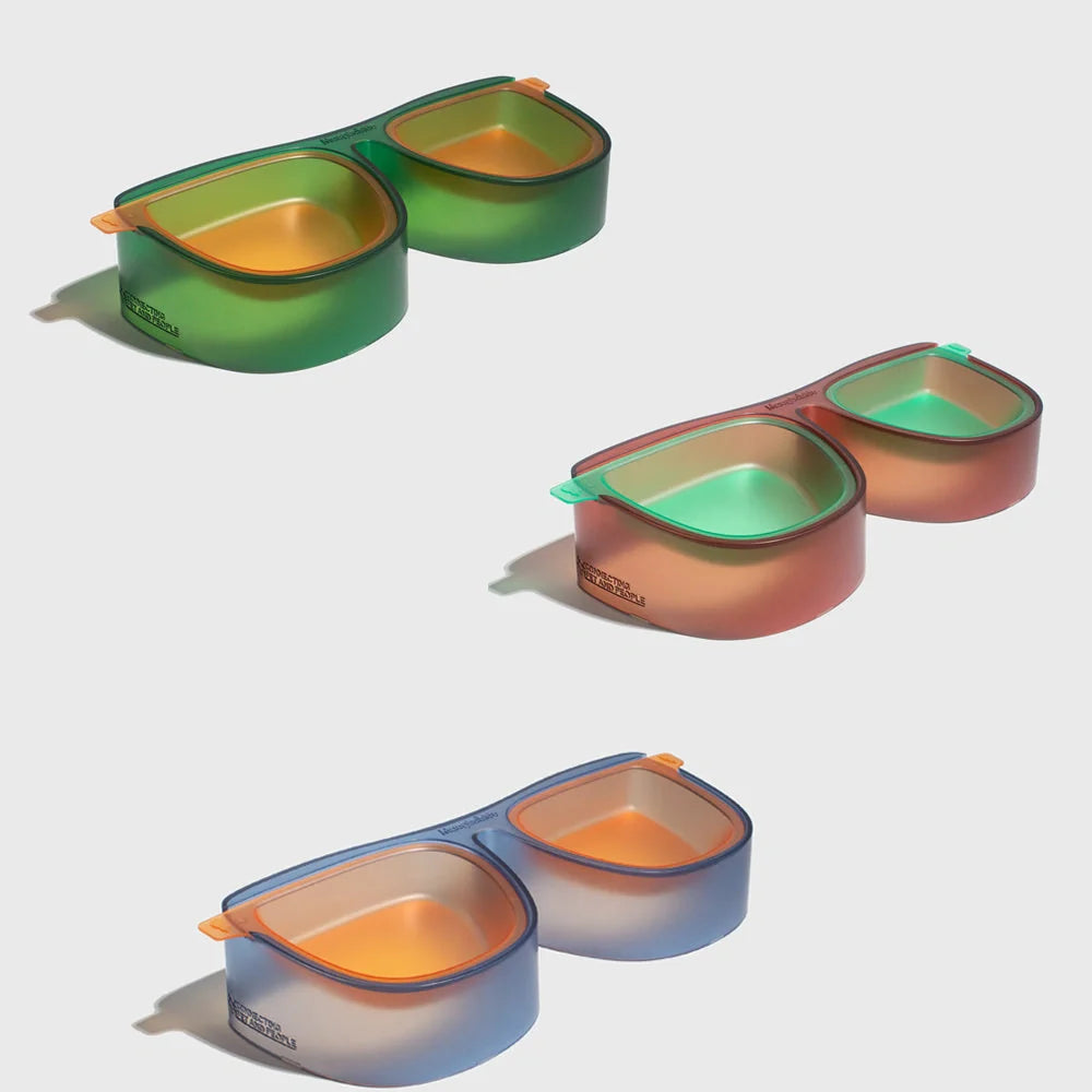 Black super pet bowl with 15° slant design for cat comfort and anti-overturning base