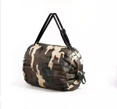 Foldable Large-Capacity Tote Bag with Extended Storage Space, Made of Durable 210D Oxford Cloth in Various Colors