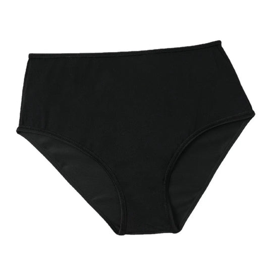 High waist double-layer printed swimsuit with polyester fabric for swimming activities