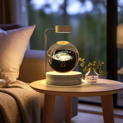 Captivating Crystal Ball Dinosaur Nightlight with Warm, Soothing Glow