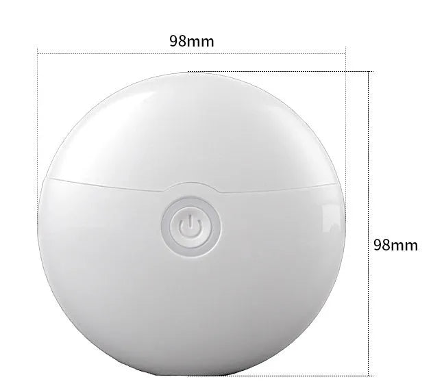 Beauty instrument with French pattern, red and blue light therapy, constant temperature, and type-C charging port
