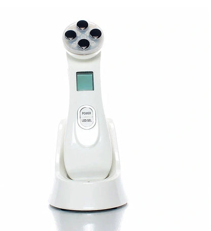 EMS radio frequency beauty instrument for skin rejuvenation, compact design with 10W power