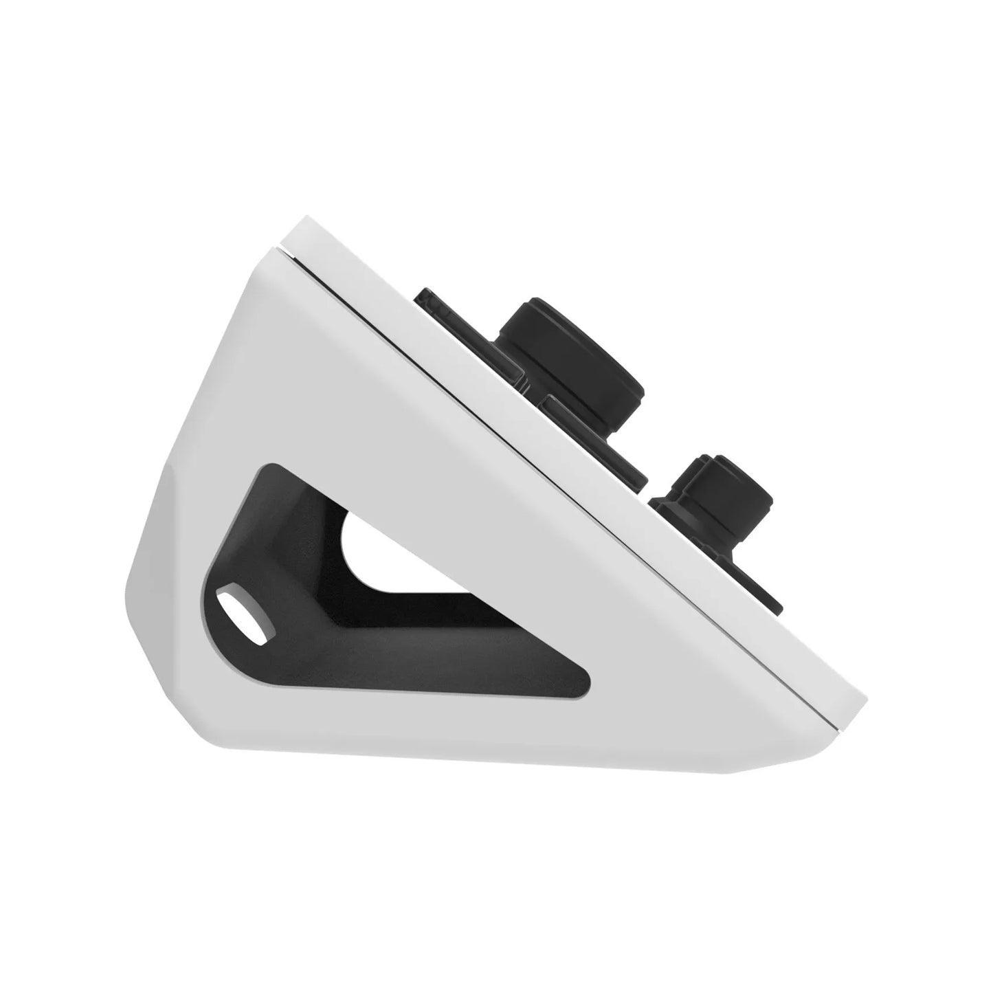 Black and white Visual Keyboard N3 USB numeric keypad with data cable and mounting bracket.