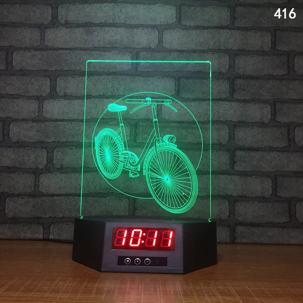 Glowing 3D dolphin LED night light on a table with remote control