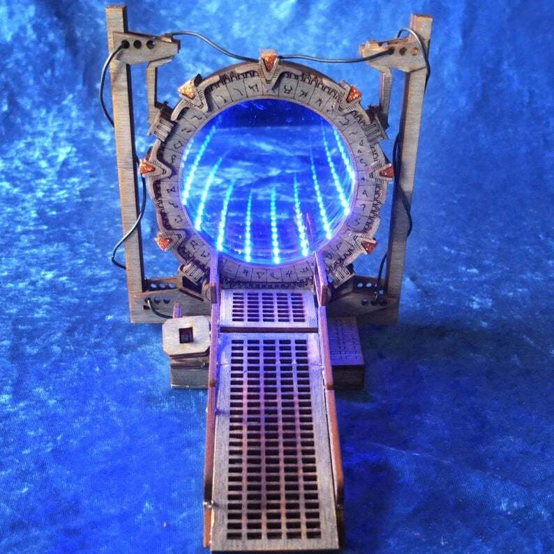 DIY Galaxy Bookends - Wooden Book Display Stand with Cosmic Design