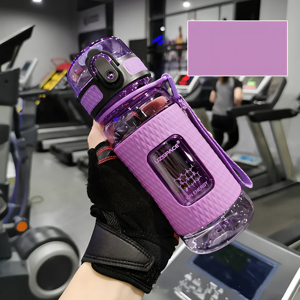 Student portable water bottle with Tritan material in multiple colour options and capacities