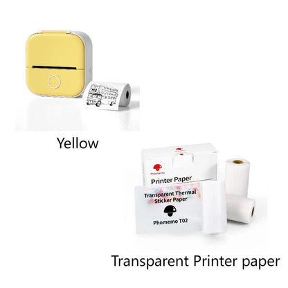 Portable Thermal Label Printer with Bluetooth Connectivity for Home, Office, and Small Business Organization