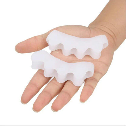 Silica Gel Bunion Protector Toe Separator for pain relief, realignment, and foot comfort