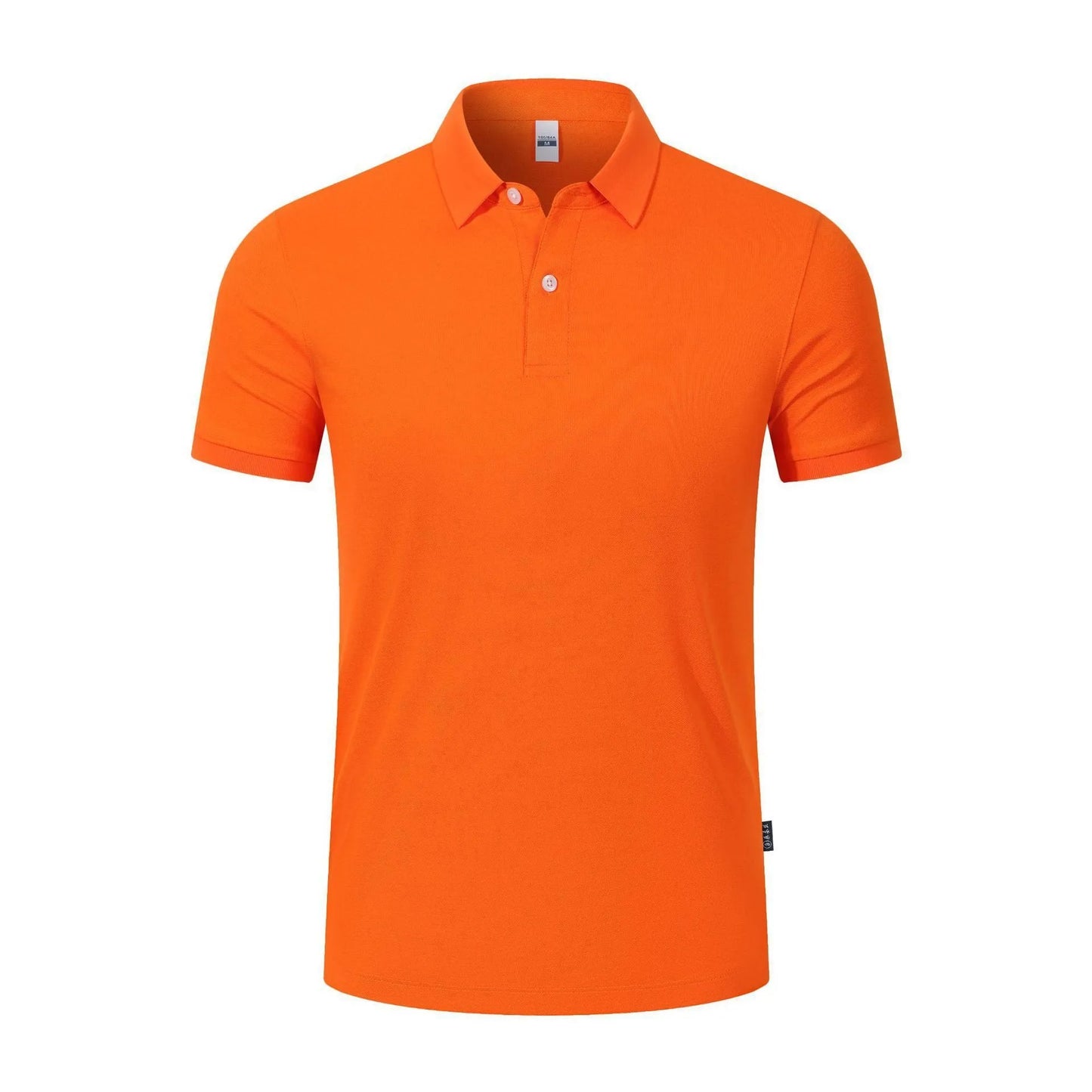 Lapel collar silk polo shirt in ice silk fabric available in multiple colours with asymmetric detail