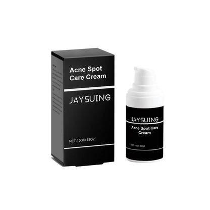 15g tube of hydrating acne face cream with tea tree oil and aloe for blemish treatment