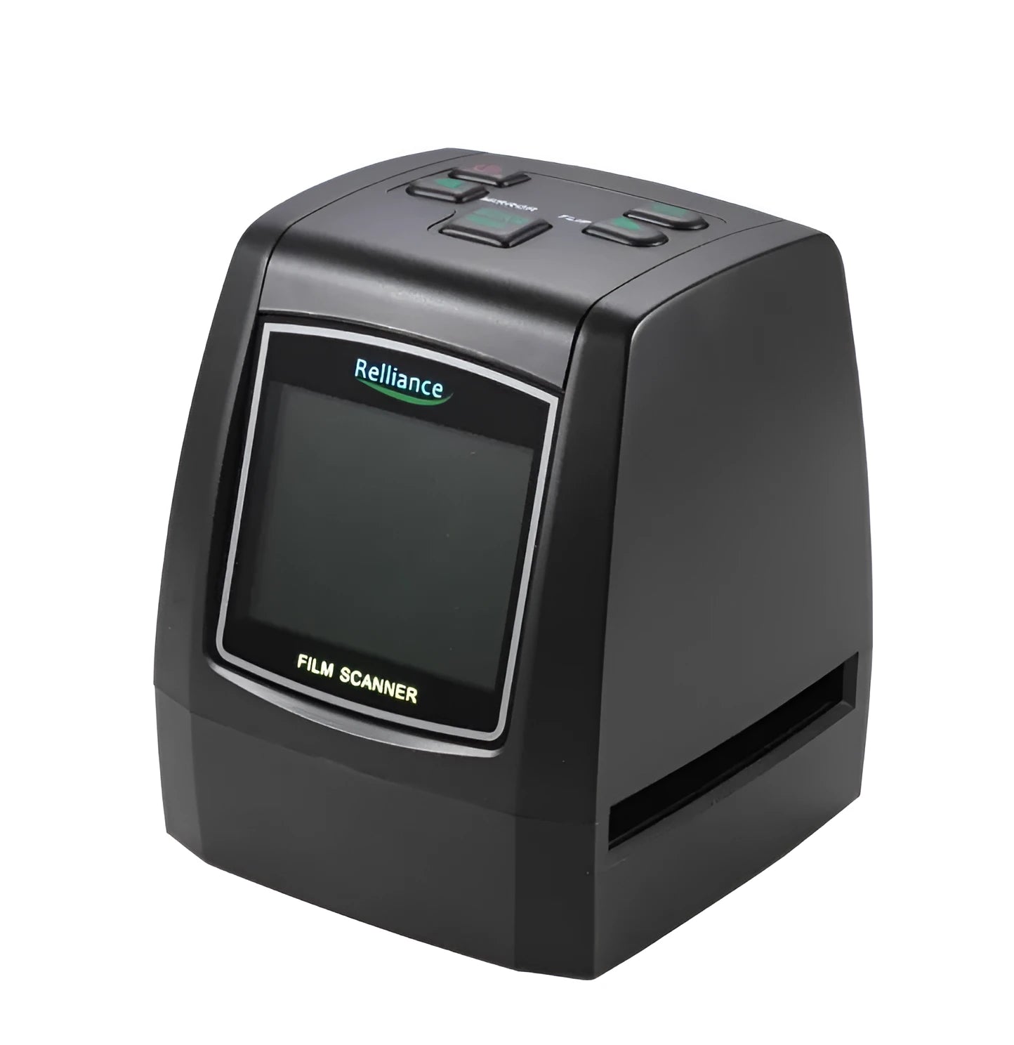 14 megapixel film scanner and USB MSDC photo slide viewer with LCD display for converting multiple film formats