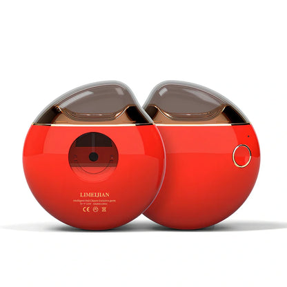 Baby electric nail clippers showing compact design with USB charging port and rotating cutting mechanism