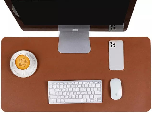 Waterproof oversized mouse pad with velvet bottom in various colors and sizes