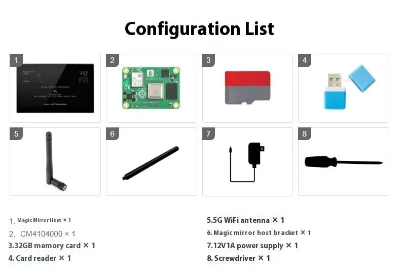 13.3-inch integrated computer voice assistant touch display with ABS housing and 12V power input