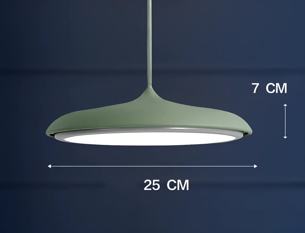 Nordic modern iron LED chandelier with fish-shaped design and adjustable 1.2m height