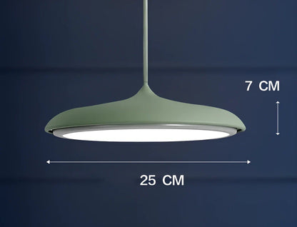 Nordic modern iron LED chandelier with fish-shaped design and adjustable 1.2m height