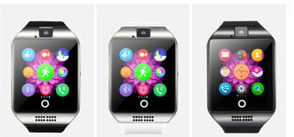 Bluetooth smart watch for men with touch screen and camera in multiple colors