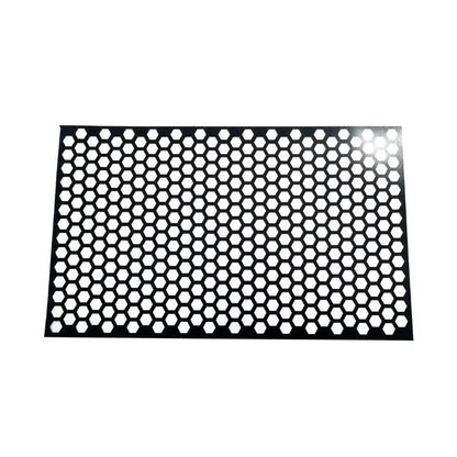 Honeycomb pattern vinyl sticker for car taillight decoration in black, carbon fibre, or colourful.