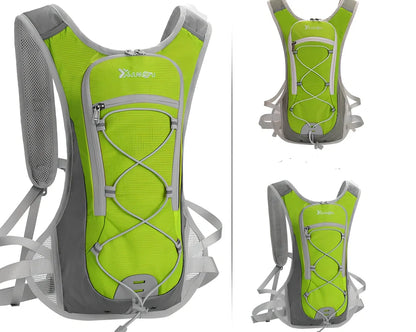 Outdoor sports backpack in multiple colours with adjustable straps and waterproof construction