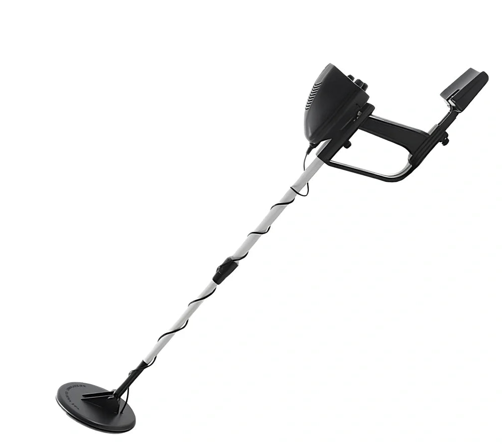Underground metal detector with 1 metre range, 545x220x110 mm size for beginner coin detection