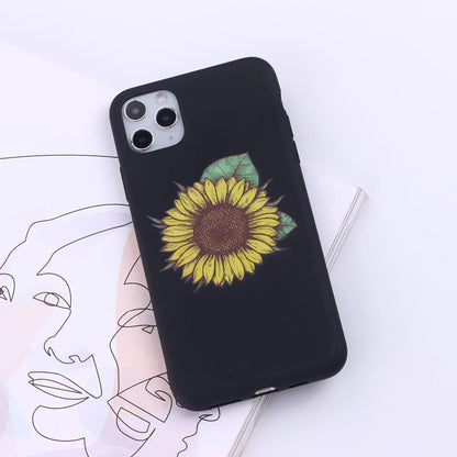 TPU mobile phone case for Apple iPhone in a selection of multi-colour painted back cover designs.