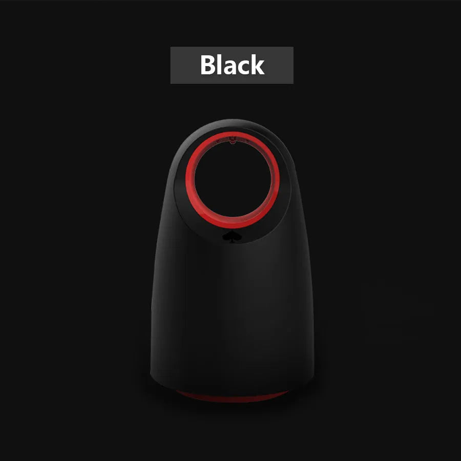 Black or white USB-powered mosquito killer with UV LED light and knitted insect box