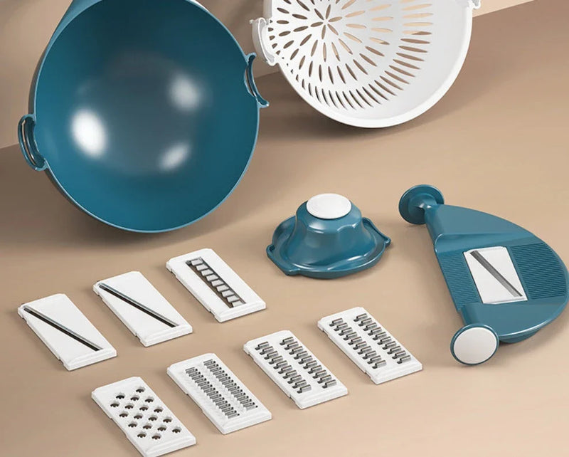 Hhomeenjoy Versatile Vegetable Prep Station with Drainage Basket