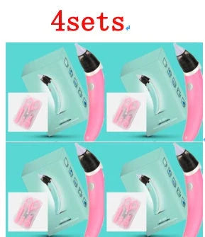 Electric Nasal Aspirator with Adjustable Suction Power and Soft Silicone Tips for Gentle Nasal Clearing in Babies