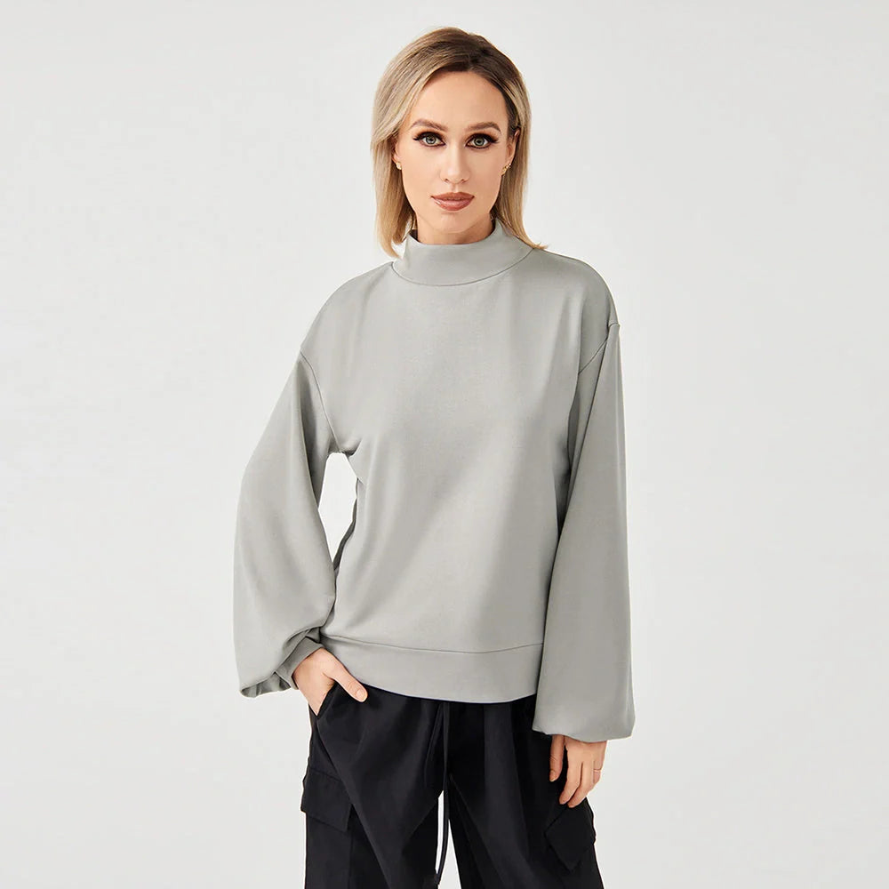 Ultra-soft women's fleece sweatshirt in various colors for stylish comfort