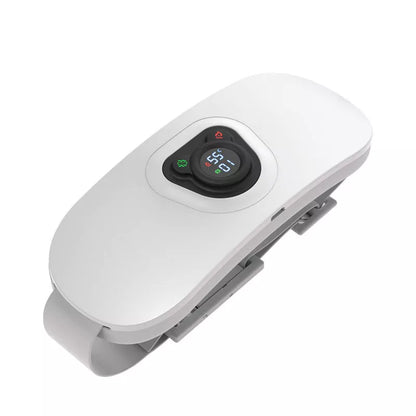 Stomach Band Vibratory Heating Massager with digital display and adjustable settings