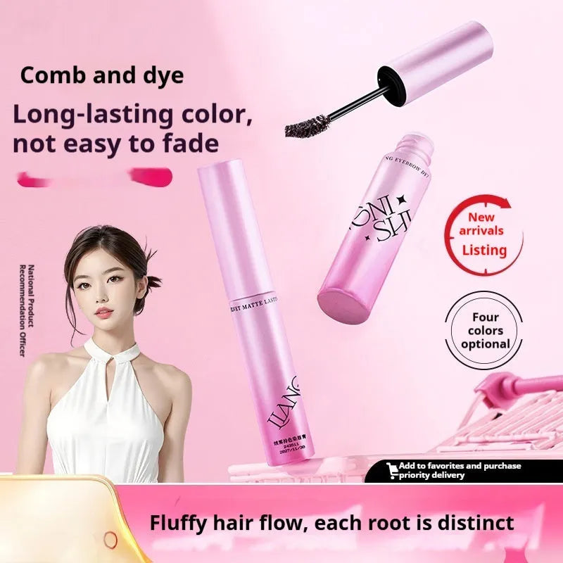Velvet Fog Eyebrow Cream in four natural shades with 4.5g net content for brow defining