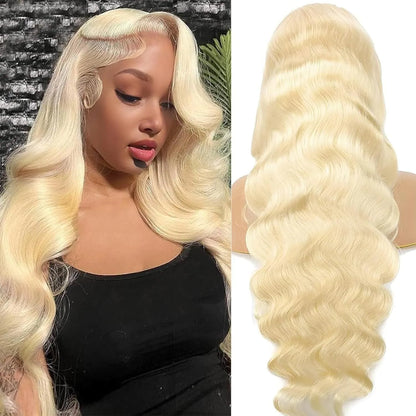 Women's front lace synthetic wig with medium-long curly style in M1 539 613# colour, showing natural hairline and heat-resistant fibres