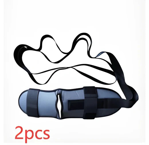 Fitness stretching belt for plantar fasciitis with 23cm length and multiple colour options