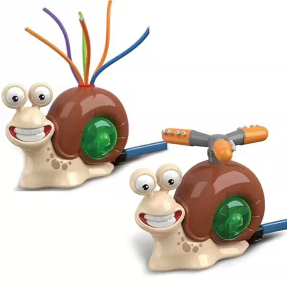 Colorful outdoor water sprinkler toy with cactus-shaped design for kids to enjoy in the backyard